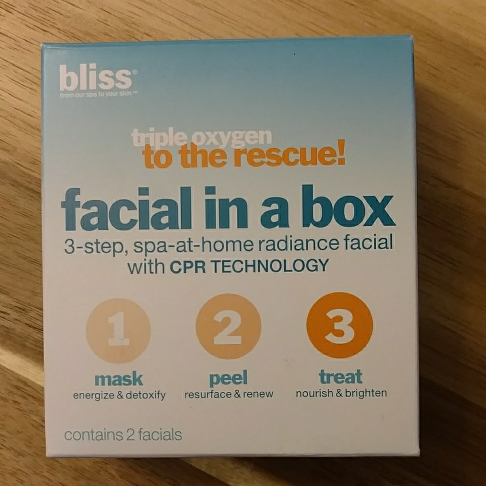 Bliss Facial in a Box 'Triple Oxygen'